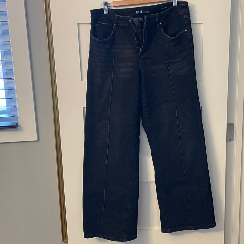 FDJ Black Trouser Jeans
